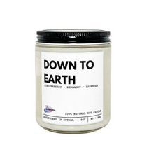 Load image into Gallery viewer, Down to Earth 100% Soy Wax Candle
