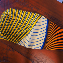 Load image into Gallery viewer, Silk-Lined Ankara Headband