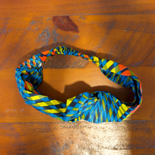 Load image into Gallery viewer, Front Knot African Print Ankara Headband