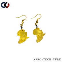 Load image into Gallery viewer, Africa Shaped Earrings