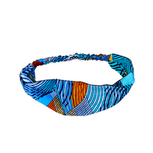 Load image into Gallery viewer, Flat African Print Ankara Headband