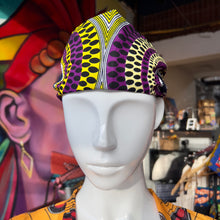 Load image into Gallery viewer, Silk-Lined Ankara Headband
