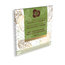 Load image into Gallery viewer, Vegan White Chocolate Bar — Coconut &amp; Baobab
