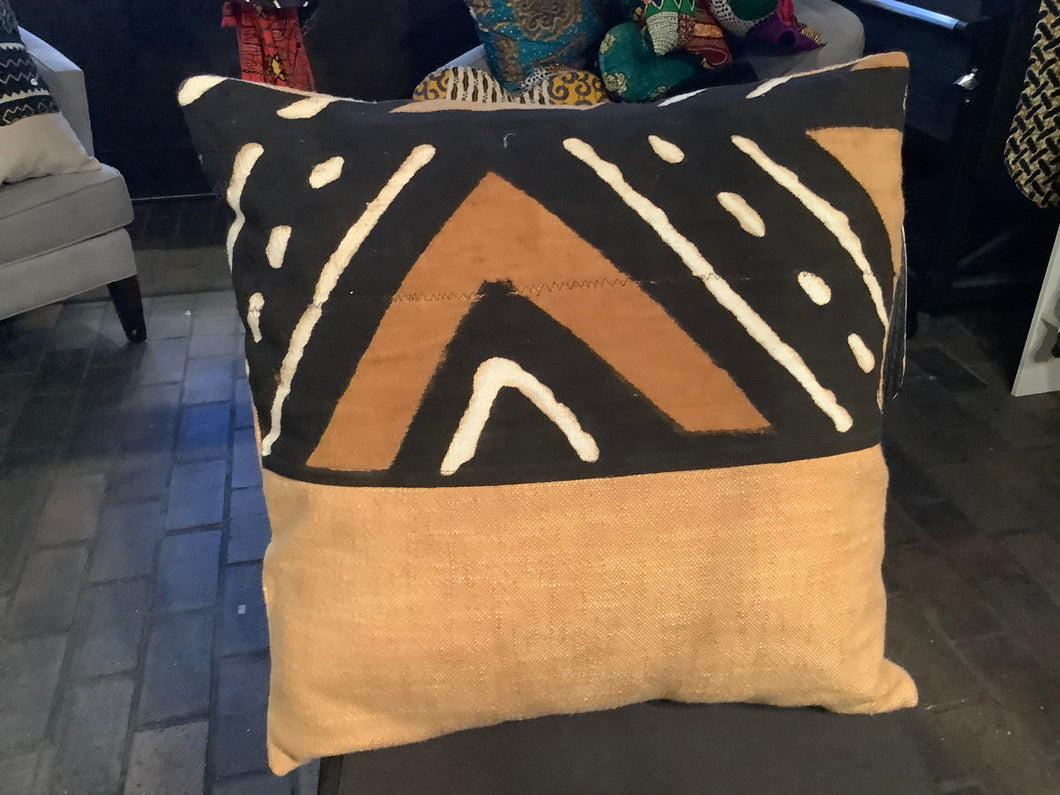 Bogolan mix pillow