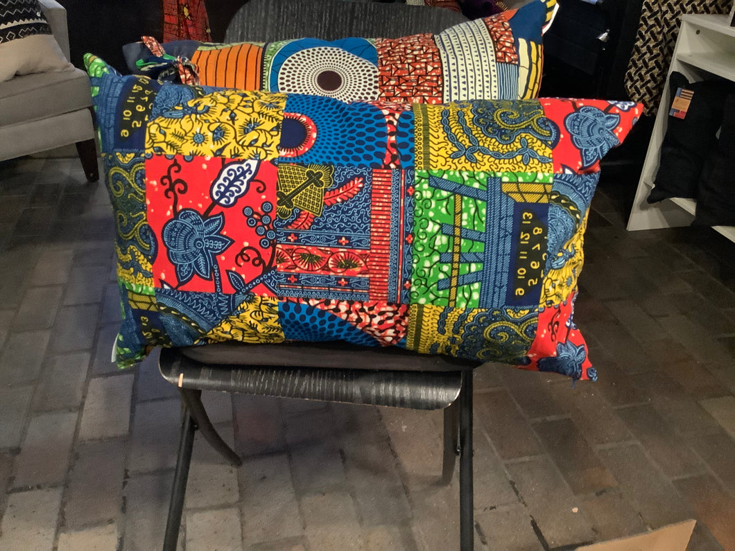 Long throw pillows