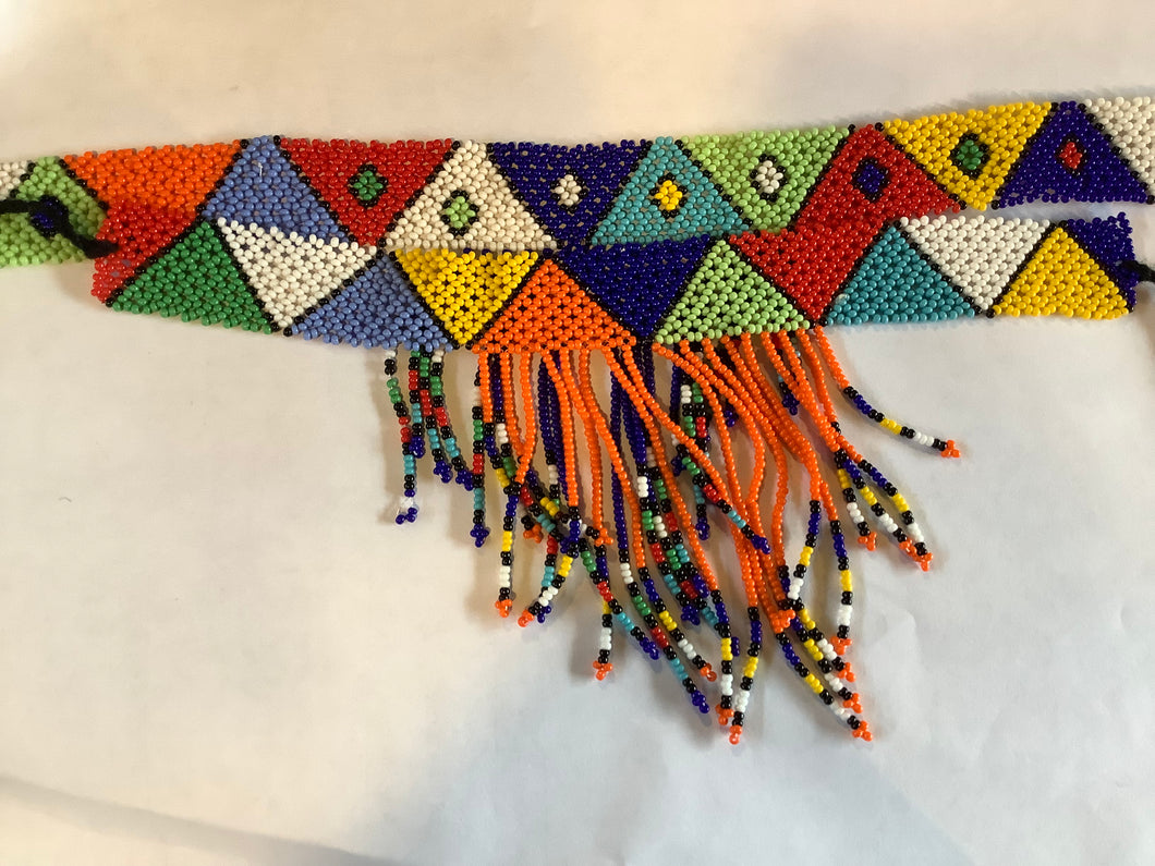Zulu beaded choker