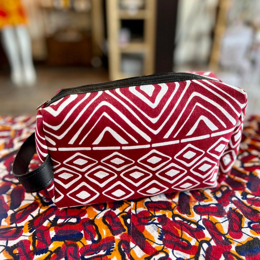 Ankara Makeup/Cosmetic Bag