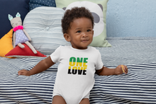 Load image into Gallery viewer, “One Love” Baby Onesie
