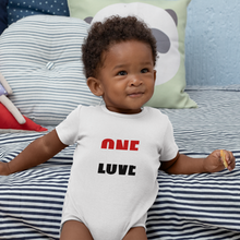 Load image into Gallery viewer, “One Love” Baby Onesie
