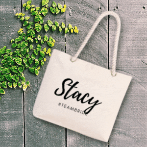 Personalized Eco-friendly Reusable Canvas Tote