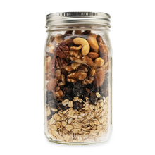 Load image into Gallery viewer, Cranberry Classic: Crunchy, Nutty Gluten-free Granola Mix with Dried Cranberries (pouch)
