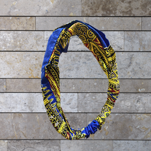 Load image into Gallery viewer, Flat African Print Ankara Headband
