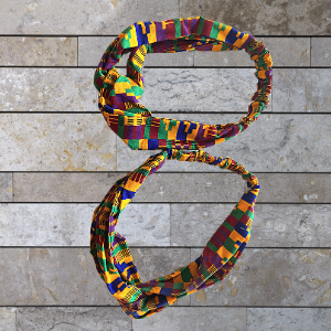 Flat African Print Ankara Headband