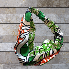 Load image into Gallery viewer, Flat African Print Ankara Headband
