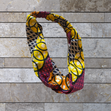 Load image into Gallery viewer, Flat African Print Ankara Headband
