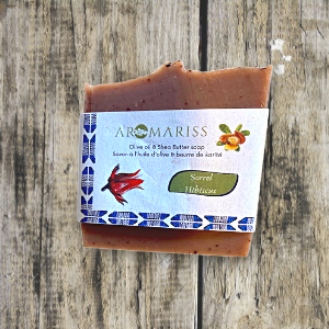 Sorrel/Bissap Shea Butter Soap