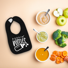 Load image into Gallery viewer, &quot;Poppin&#39; Bottles&quot; Baby Bib
