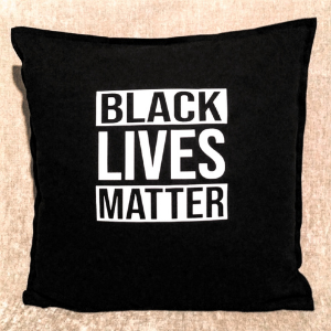 Black Lives Matter Throw Pillow Cushion