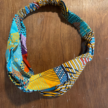 Load image into Gallery viewer, Flat African Print Ankara Headband
