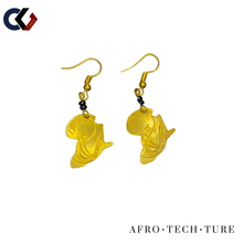 Load image into Gallery viewer, Africa Shaped Earrings
