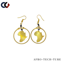 Load image into Gallery viewer, Africa Shaped Earrings
