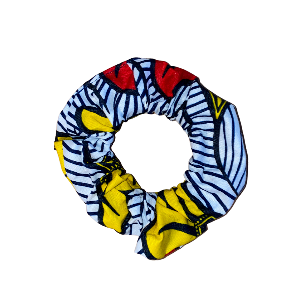 African Print Scrunchies