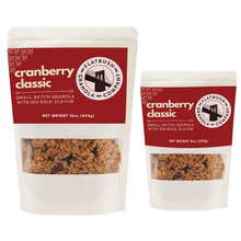 Load image into Gallery viewer, Cranberry Classic: Crunchy, Nutty Gluten-free Granola Mix with Dried Cranberries (pouch)
