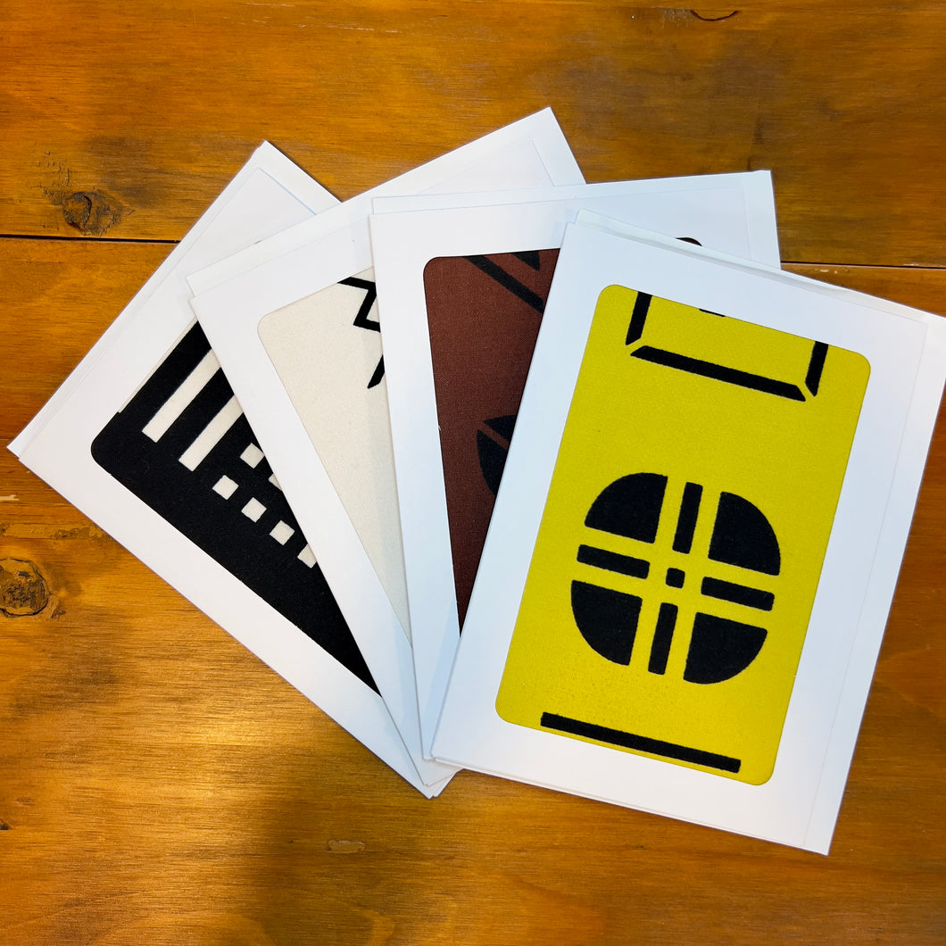 Zambian Print Greeting Card