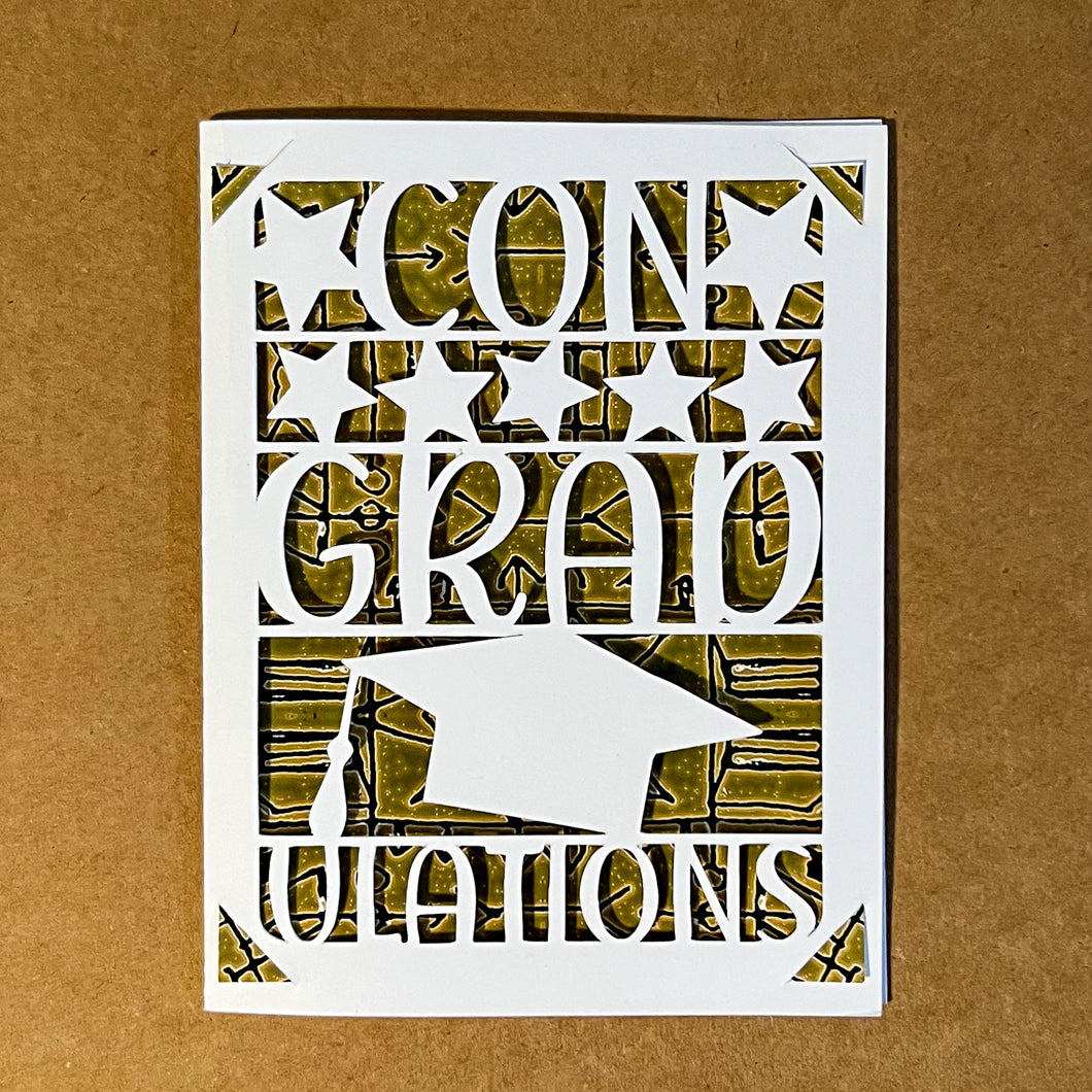 Graduation Cut-Out Greeting Cards