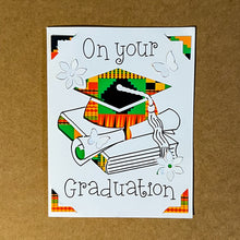 Load image into Gallery viewer, Graduation Cut-Out Greeting Cards
