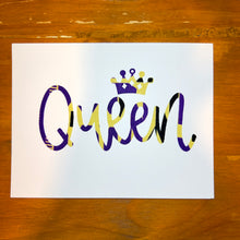 Load image into Gallery viewer, Queen Handmade Greeting Cards
