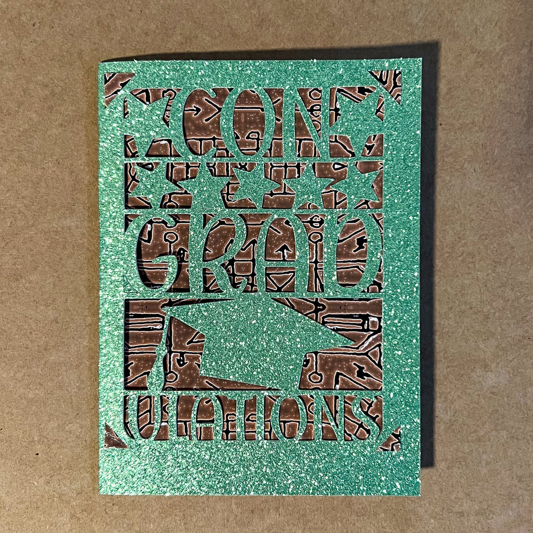 Graduation Cut-Out Greeting Cards
