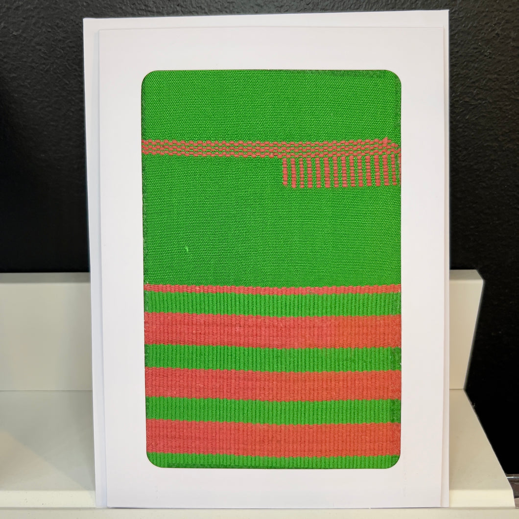 Kente Strip Greeting Card