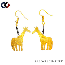 Load image into Gallery viewer, Brass Animal Earrings
