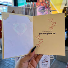 Load image into Gallery viewer, We Fit Together Greeting Card
