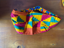 Load image into Gallery viewer, Silk-Lined Ankara Headband
