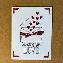 Load image into Gallery viewer, Sending You Love Valentine Card
