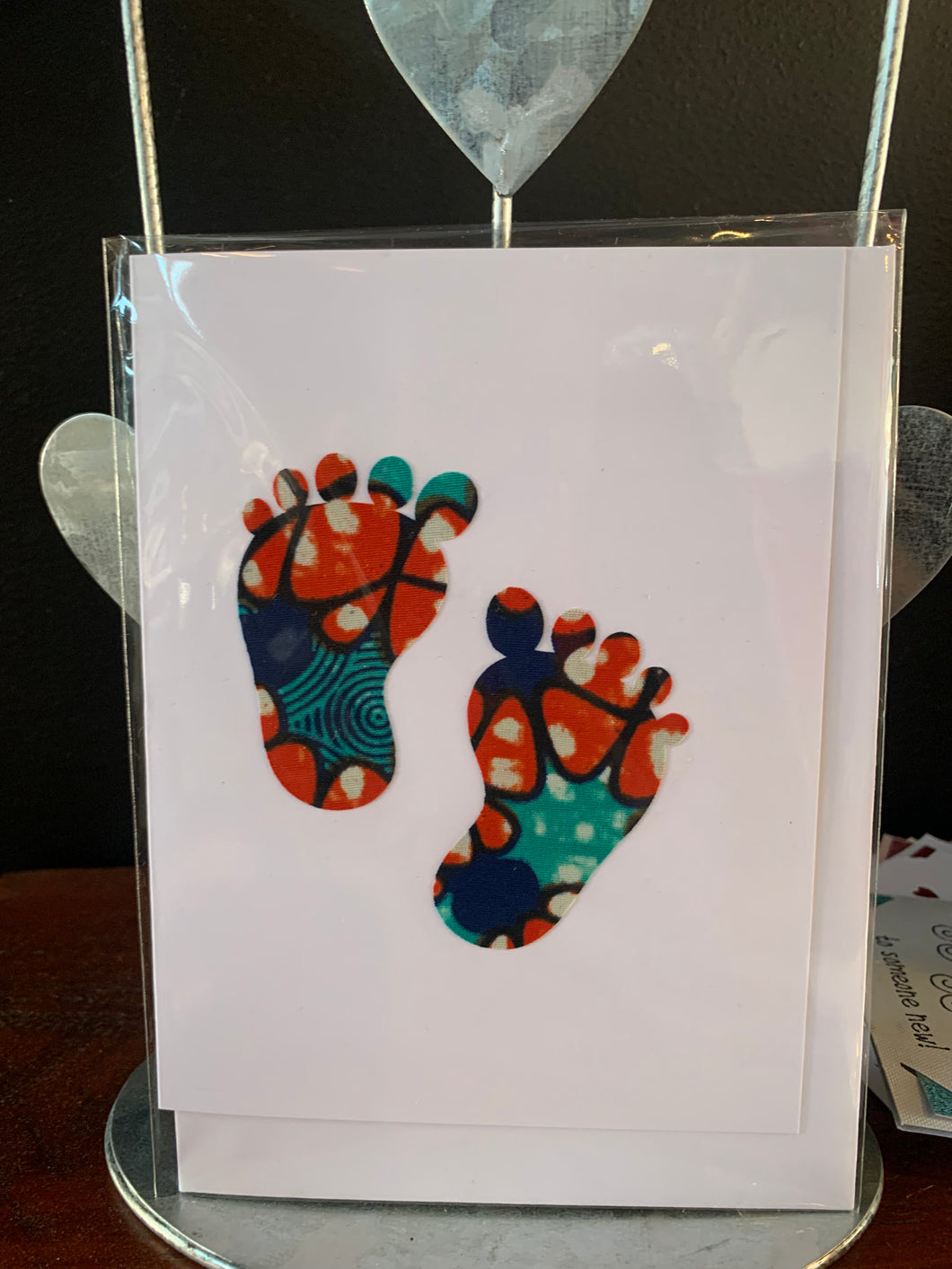 Baby Feet Handmade Greeting Cards